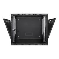 LogiLink 19 WALLMOUNT SOHO BOX 15U 540*550, BLACK, FLATPACK 19inch-wandkast (b x h x d) 540 x 723 x 550 mm 15 HE Zwart (RAL 9005) - thumbnail