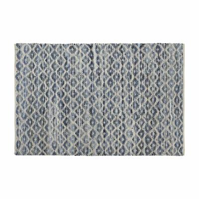 Tapijt DKD Home Decor Blauw Wit (120 x 180 x 1 cm)