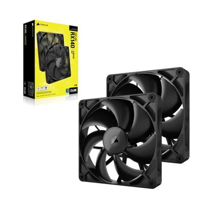 Corsair iCUE LINK RX140 PC-ventilator Zwart (b x h x d) 140 x 140 x 25 mm Corsair iCUE LINK RX140 PC-ventilator Zwart (b x h x d) 140 x 140 x 25 mm