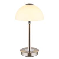 Globo TafellampUldin nikkel met wit glas - 21953N - thumbnail