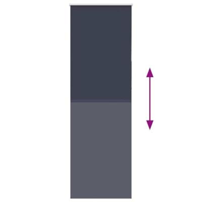 Rolgordijn verduisterend 75x210cm stofbreedte 70,7 cm polyester