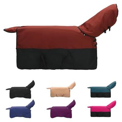 VidaXL Paardendeken donkergroen en zwart 115 cm polyester