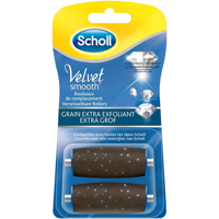 Scholl Velvet Smooth Express Pedi Rollers Extra Grof 2st - thumbnail