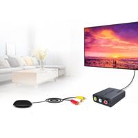 TECHLY 108491 AV-converter 3 RCA naar HDMI zwart - thumbnail