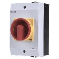 Eaton P1-32/I2/SVB Nokkenschakelaar 32 A 690 V 1 x 90 ° Geel, Rood 1 stuk(s)