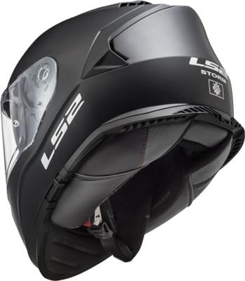 LS2 integraalhelm "ff800 storm ii solid". helmet ff800 storm ii solid xxl matt black