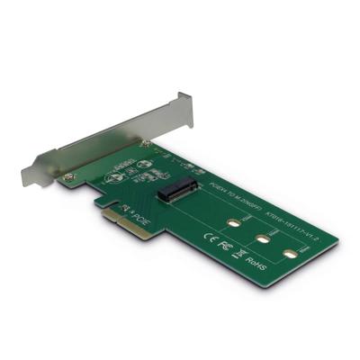 Inter-Tech Inter-Tech KT016 - Schnittstellenadapter - M.2 Card PCI Express kaart M.2 PCIe