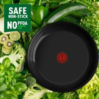 Tefal Kookgerei Tefal renew black koekenpan 20 cm zwart - thumbnail