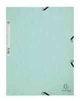 Elastomap Exacompta aquarel A4 3 kleppen 400gr glanskarton groen | 5 stuks - thumbnail