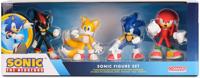 Sonic The Hedgehog Figure Set - Shadow, Tails, Sonic & Knuckles - thumbnail