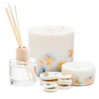 the MUNIO 10403 kaars Rond Bloemen Meerkleurig 1 stuk(s) - thumbnail