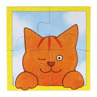 Bambolino Toys Dikkie dik puzzel, 4in1 - thumbnail