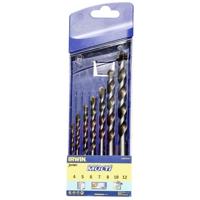 Irwin Tools 10501940 Carbide Multifunctionele boor 4 mm, 5 mm, 6 mm, 7 mm, 8 mm, 10 mm, 12 mm Cilinderschacht 7 stuk(s) - thumbnail
