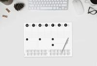 Sigel H6506 Bureau onderlegger Papier Weekplanner (b x h) 42 cm x 29.70 cm 2026, 2027 30 vellen - thumbnail