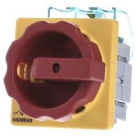 Lastscheidingsschakelaar Rood, Geel 3-polig 16 mm² 32 A 690 V/AC Siemens 3LD22030TK53 Lastscheidingsschakelaar Rood, Geel 3-polig 16 mm² 32 A 690 V/AC Siemens 3LD22030TK53