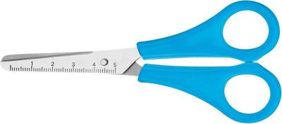 Lichtblauwe kinderschaar Westcott 13 cm ronde punt Lichtblauwe kinderschaar Westcott 13 cm ronde punt