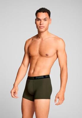 Puma Boxershorts Everyday Basic 2-pack Forest Night Tonal-XXL