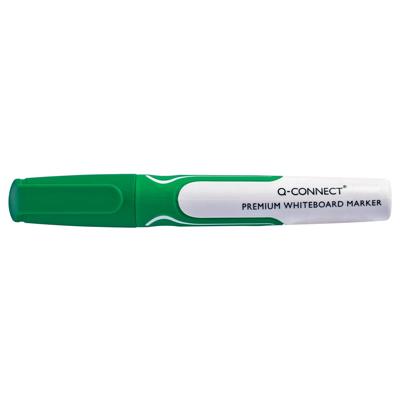 Q-CONNECT Premium whiteboard marker, 3 mm, ronde punt, groen