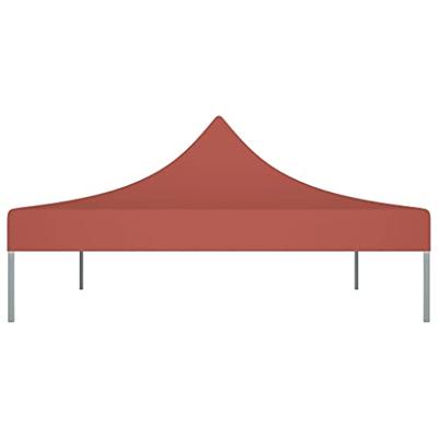VidaXL Partytentdak 270 g/m² 4,5x3 m terracottakleurig