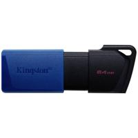 Kingston DataTraveler Exodia M USB-stick Retail 64 GB Zwart/blauw DTXM/64GB-2P USB-A 3.2 Gen 1 - thumbnail