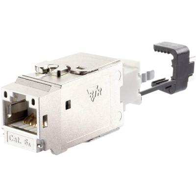 Metz Connect 130B21-E RJ45-inbouwmodule Keystone CAT 6A 1 stuk(s)