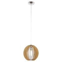 Eglo HanglampCossano 30cm Maple hout - 94764 - thumbnail