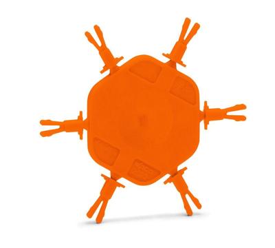 WAGO 2022-100 Drager Oranje 1 stuk(s)
