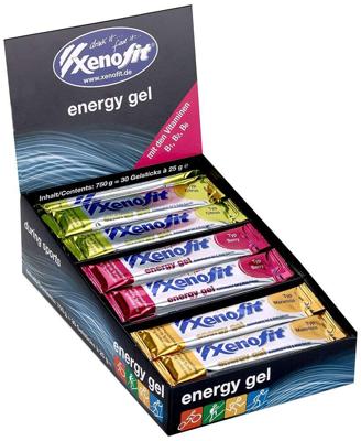 Xenofit energy gel 30x25g box | berry
