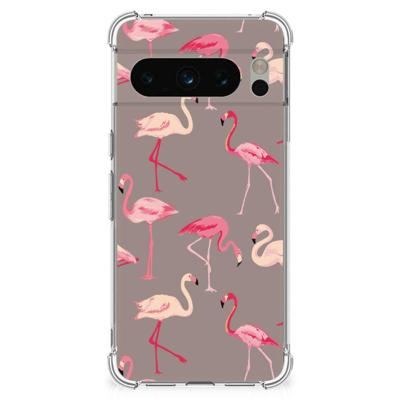 Google Pixel 8 Pro Case Anti-shock Flamingo Google Pixel 8 Pro Case Anti-shock Flamingo