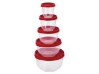 SILVERCREST Vershouddozenset 5-delig (Rond, Rood) - thumbnail