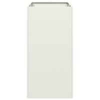 Plantenbak 40x80x80 cm staal wit - thumbnail
