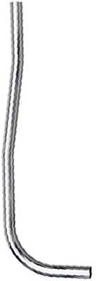 Cornat buis spoelkast 2xbocht 26/28x600 ch - t362206