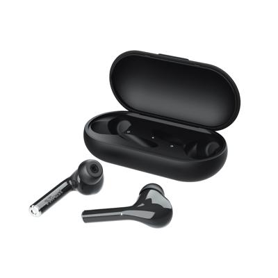 Trust Mobile Nika Touch Draadloze Bluetooth Oordopjes Wireless Earphones, 16 Uur Speeltijd in Totaal, Ingebouwde Microfoon, TWS, voor PC, Laptop, Smartphone, Tablet - Zwart
