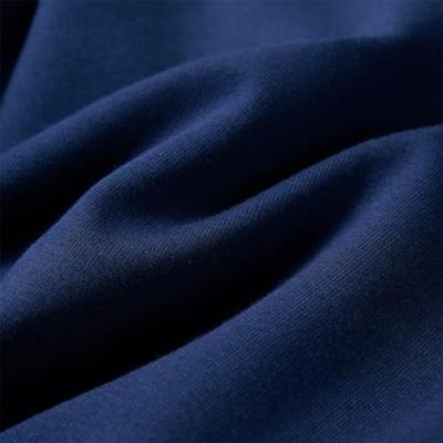 Kinderjurk konijnenprint 92 marineblauw