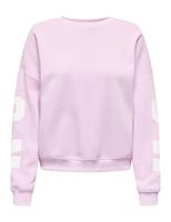 Only Onlsweat L/s Back/sleeve Print Swt Noos Sweater Winsome Orchid - thumbnail