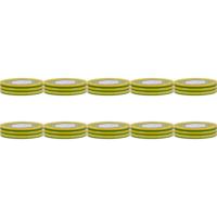 Yurga Isolatietape Set 10 Stuks - Groen/Geel 20mm x 20m - thumbnail