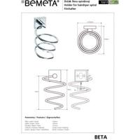 Haardrogerhouder Sapho X-Square 15.5x10 cm Hangend Chroom Sapho - thumbnail