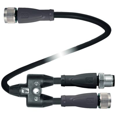 Pepperl+Fuchs 70109000 Sensor/actuator verdeler en adapter Aantal polen (sensoren): 5, 5 0.2 m 1 stuk(s)