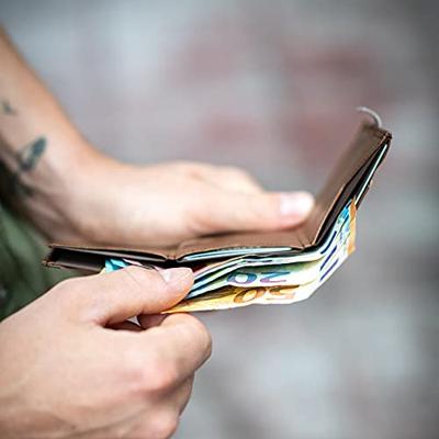 Exentri Leather Multi Wallet hazelnut Dames portemonnee