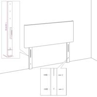 Boxspring met matras kunstleer cappuccinokleurig 90x190 cm - thumbnail