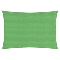 Zonnezeil 160 g/m 2,5x4 m HDPE lichtgroen - thumbnail