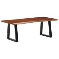 Salontafel 110x55x40 cm massief acaciahout honingbruin - thumbnail