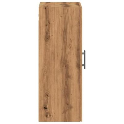 Wandkast 69,5x34x90 cm artisanaal eikenkleurig