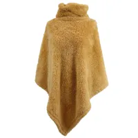 Unique Living poncho dara 80x75cm latte - thumbnail