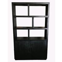 Livingfurn Opbergkast 'Jaxx' Mangohout, 200 x 120cm - thumbnail