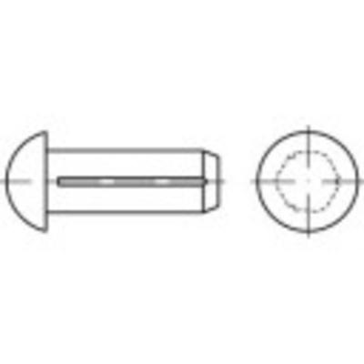TOOLCRAFT 136521 Halfronde kerfnagel (Ø x l) 2.5 mm x 4 mm Staal 500 stuk(s)