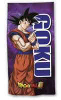 Dragon Ball Z strandlaken Goku 70 x 140 cm paars - thumbnail