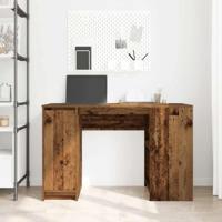 Bureau 120x42x76 cm spaanplaat oud hout - thumbnail