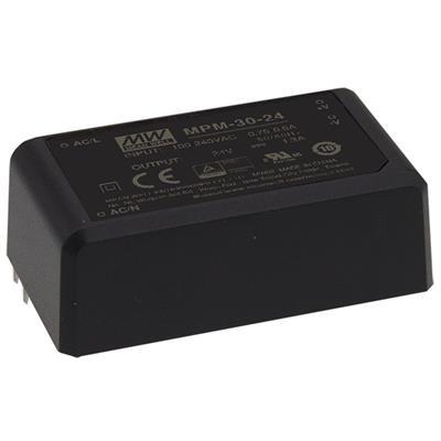MEAN WELL MPM-30-3.3 AC/DC-printnetvoeding 3.3 V/DC 6 A