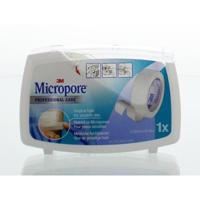 3M Micropore hechtpleister 1.25 x 9.14 (1 st) - thumbnail